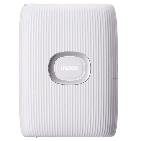 Fujifilm INSTAX Mini Link 2 Smartphone Printer Bundle + 10-Pack Film, Clay White - Picture 3 of 6